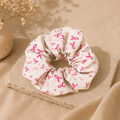 Chouchou Octobre Rose blanc