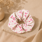 Chouchou Octobre Rose blanc
