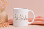 Mug personnalisé soignant — Votre prénom & motif au choix