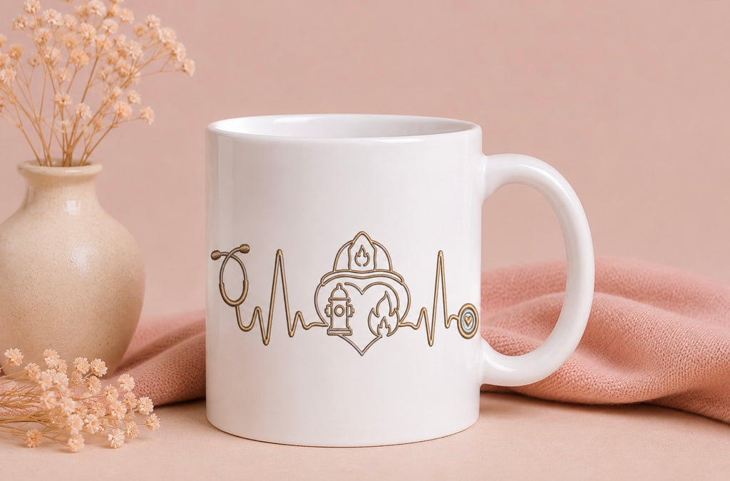 Mug personnalisé soignant — Votre prénom & motif au choix
