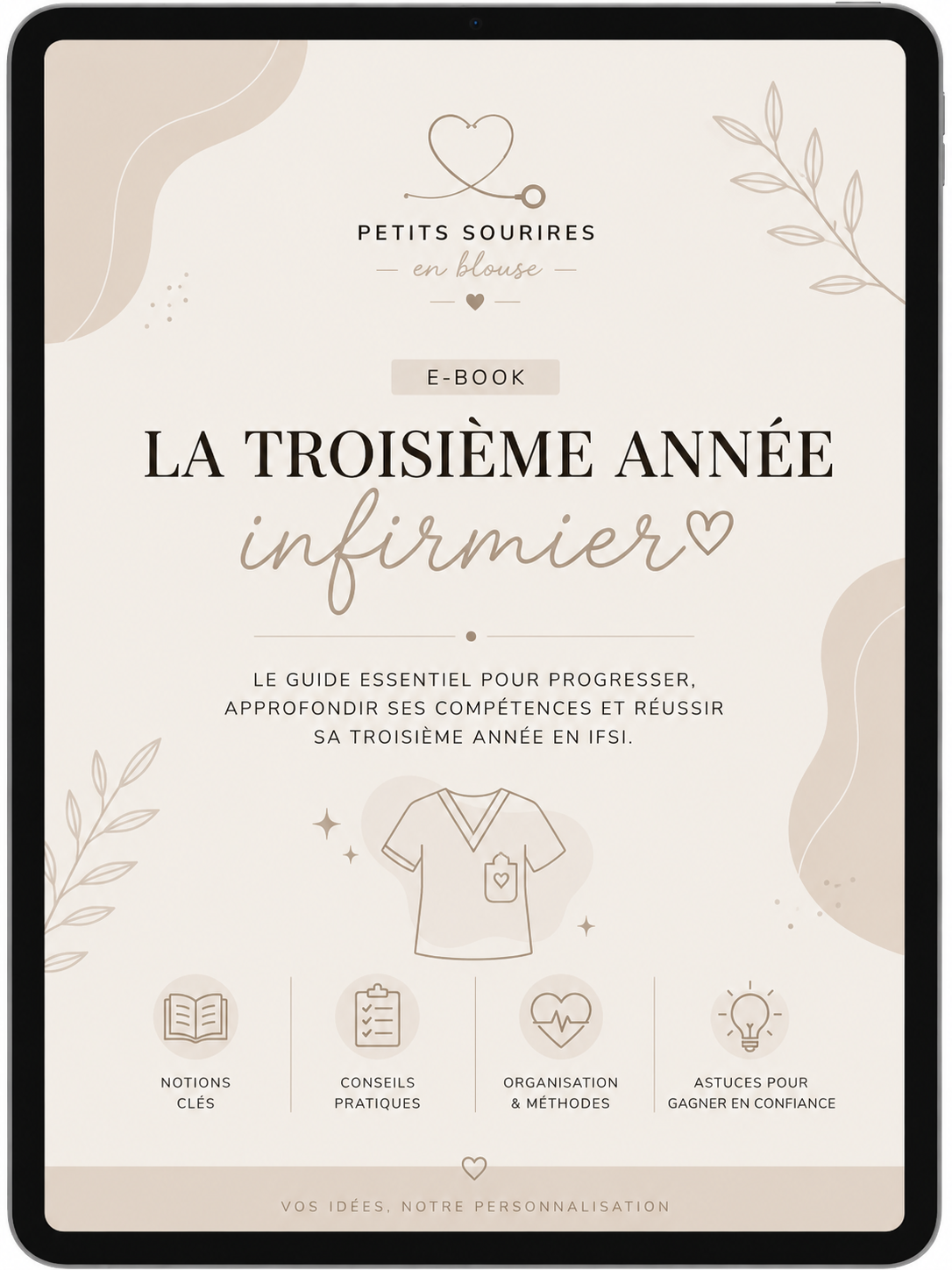 E-book — Le guide complet de l'étudiant infirmier, 3ème année + guide TFE