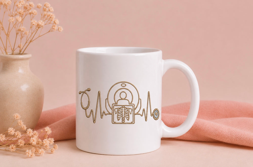 Mug personnalisé soignant — Votre prénom & motif au choix