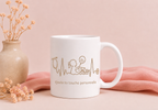 Mug personnalisé soignant — Votre prénom & motif au choix