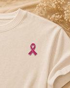 Pince rose pailletée — 1€ reversé à la Ligue contre le cancer
