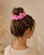 Chouchou Octobre Rose — Rose fuchsia — 1€ reversé à la Ligue contre le cancer